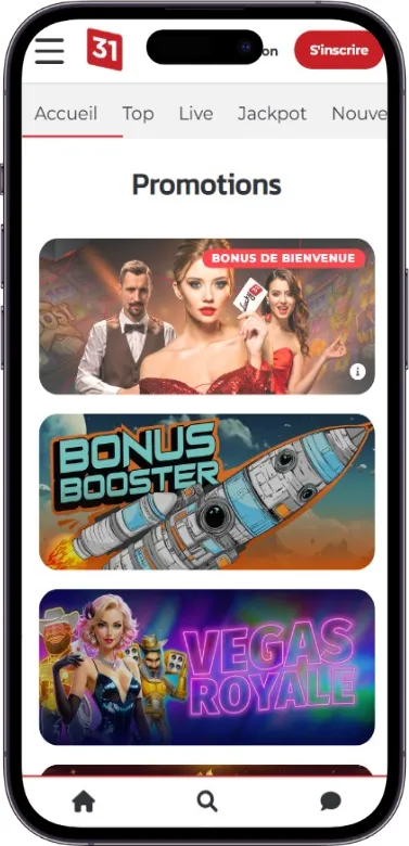 Lucky31 Casino promo